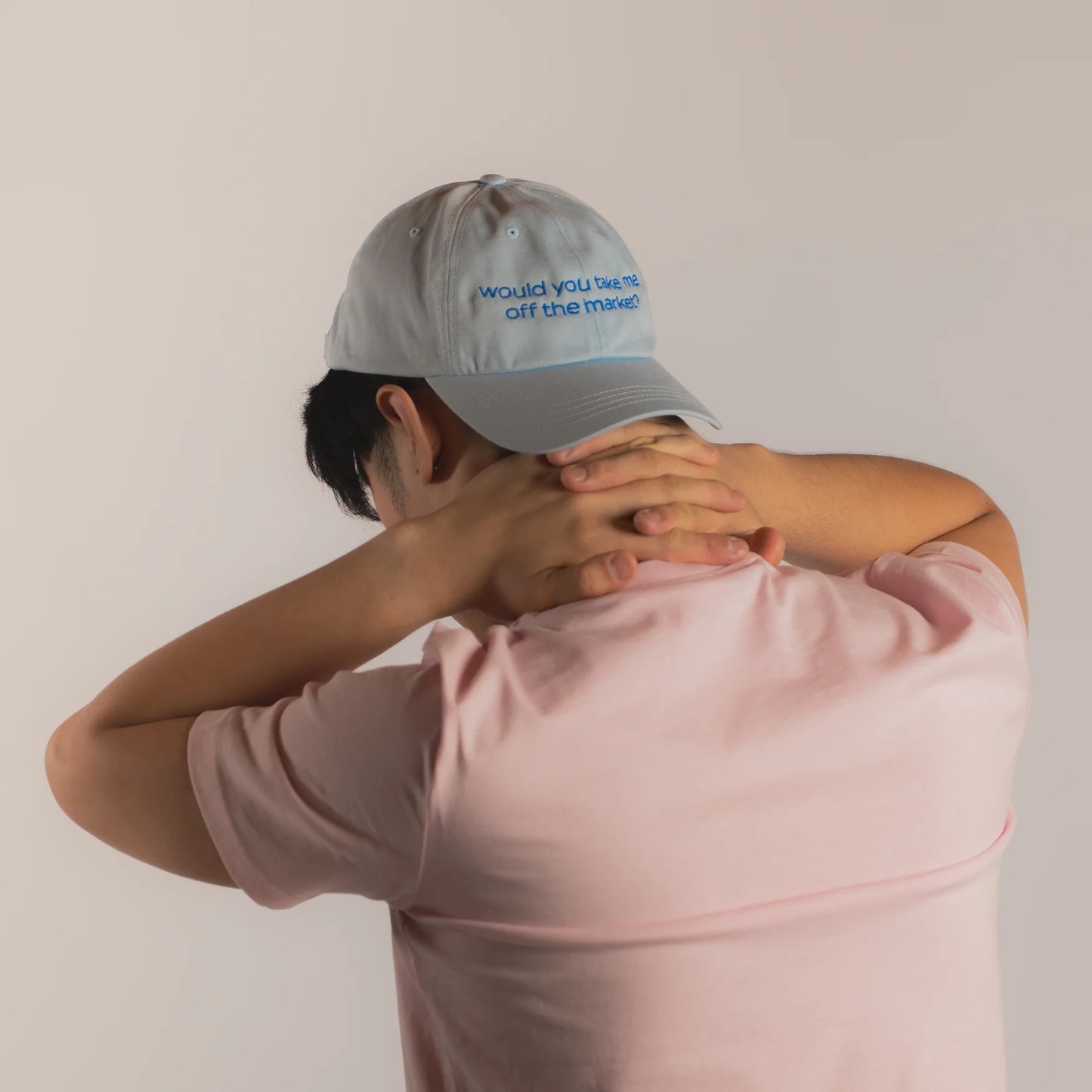 MODEL 2 - WOULD YOU TAKE ME OFF THE MARKET HAT MARK ZHU OFFICIAL MERCH